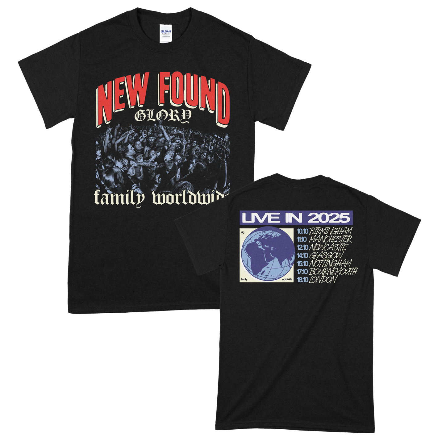 New Found Glory (Family Tour 2025) T-Shirt