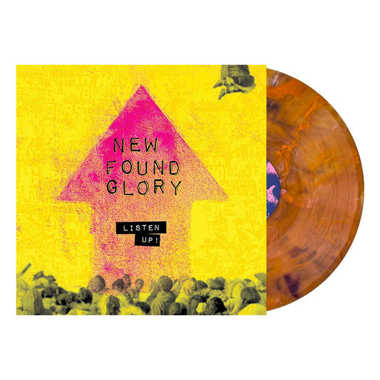 New Found Glory (Listern Up!) Sunset Marble Vinyl